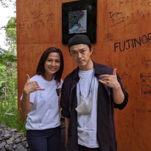 俳優の勝地涼さんが泊りに来てくれました、、